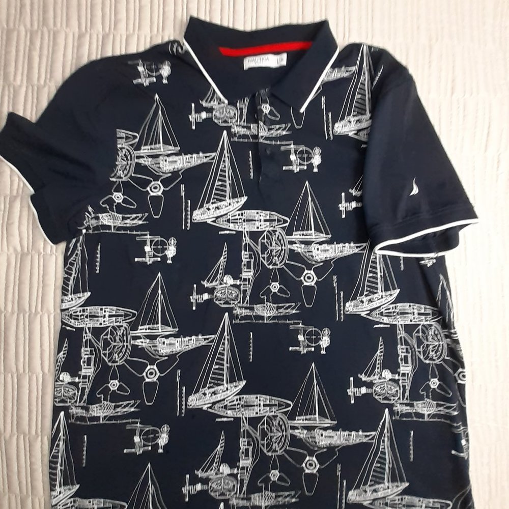 Nautica Men"s Big and Tall Slim Fit Polo